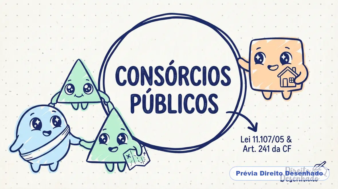 Mapas mentais de Direito Administrativo: Consórcio Público