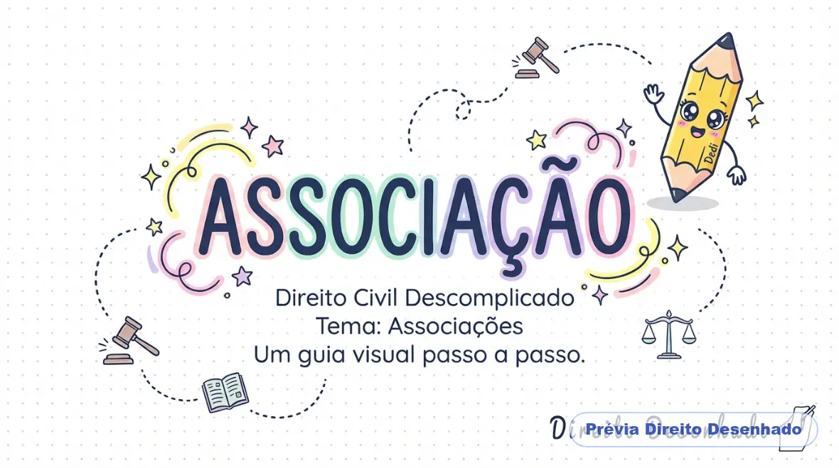 Mapas mentais de Direito Civil: Associação