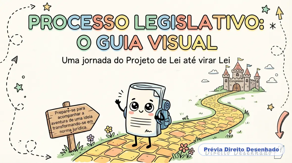 Mapas mentais de Direito Constitucional: Processo Legislativo