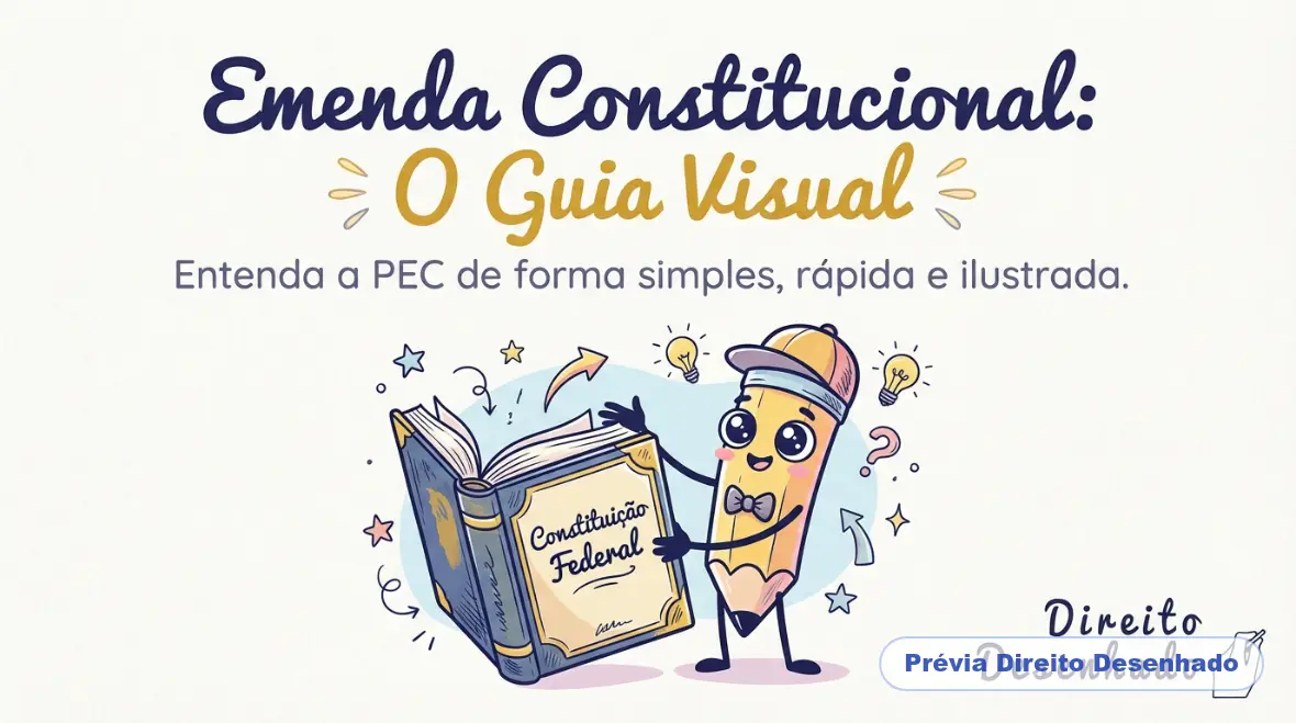 Mapas mentais de Direito Constitucional: Emenda Constitucional