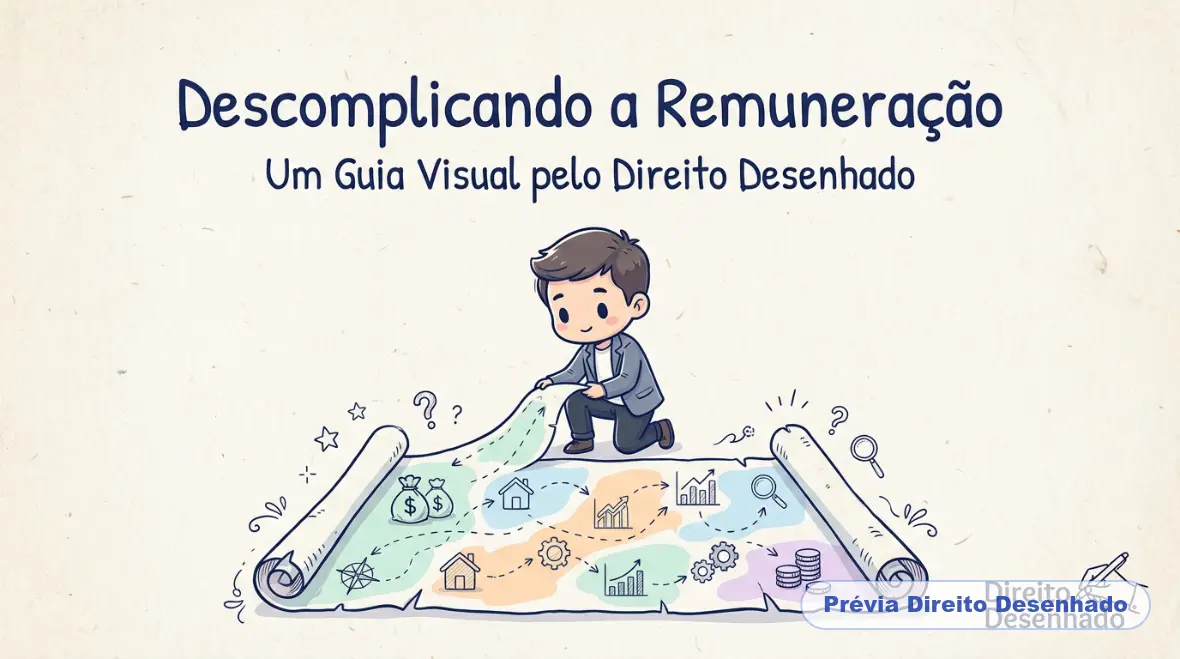 Mapas mentais de Direito do Trabalho: Comissões, Parcelas não salariais e mais