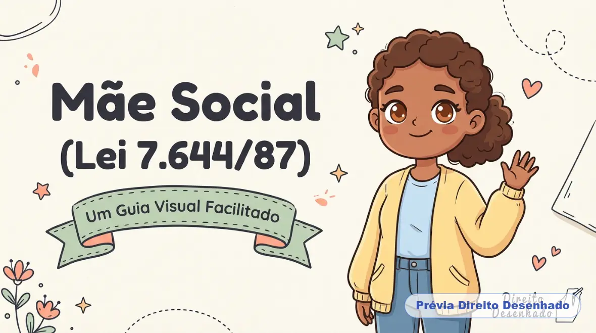 Mapas mentais de Direito do Trabalho: Mãe Social