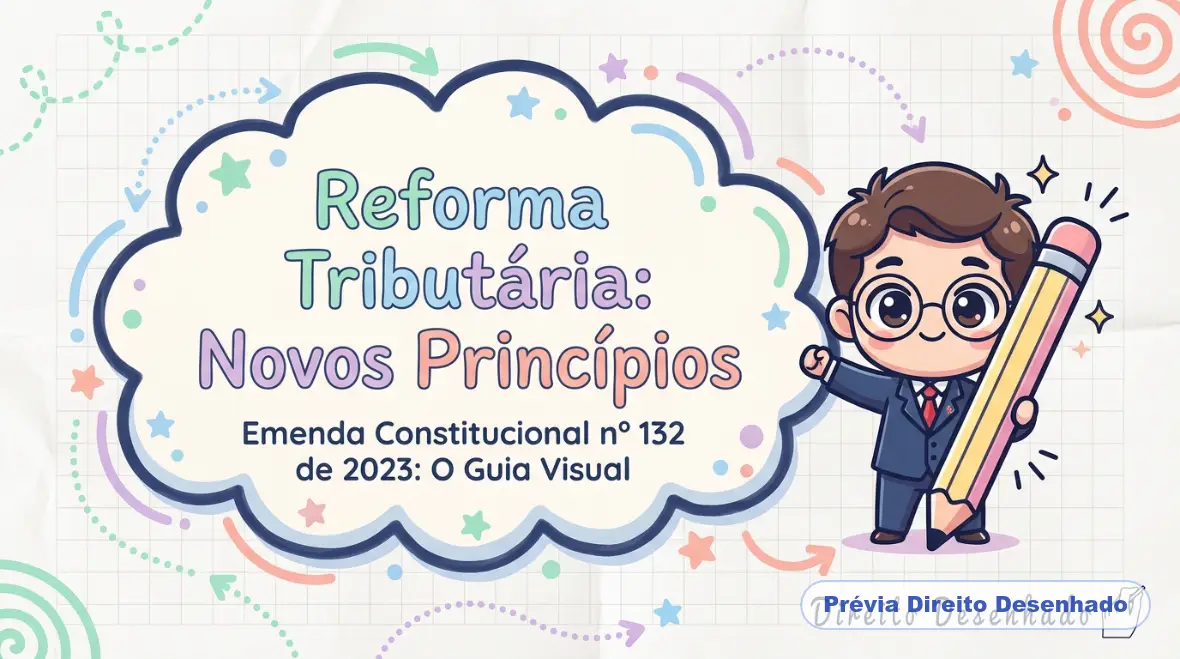 Mapas mentais de Direito Tributário: Novos Princípios da Reforma Tributária