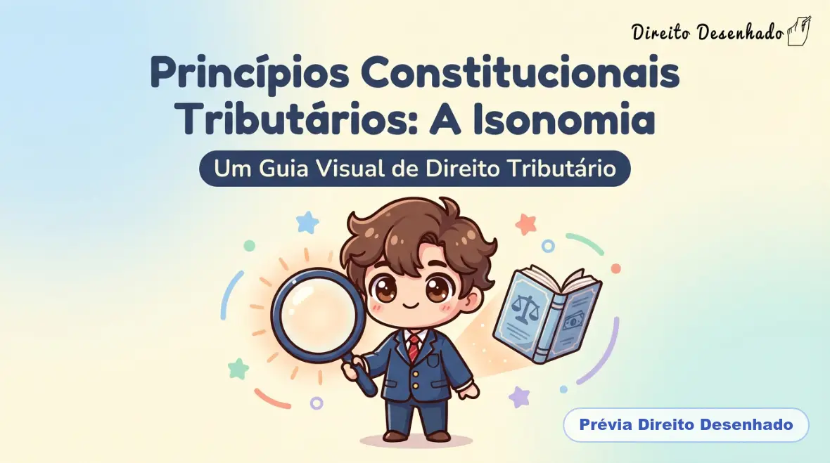 Mapas mentais de Direito Tributário: Princípio da Isonomia