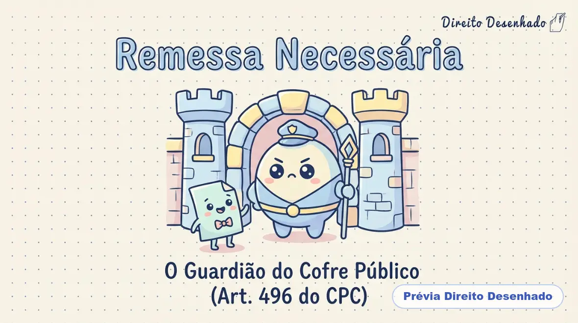 Mapas mentais de Processo Civil: Remessa Necessária